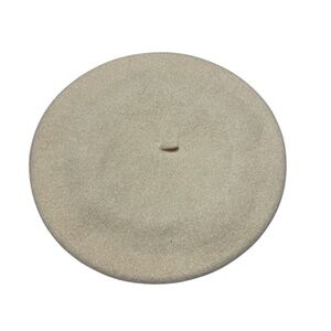 Cathay Lwobeing Beret 100% Wool French Cap Beige 11" Diameter‎ Fitted